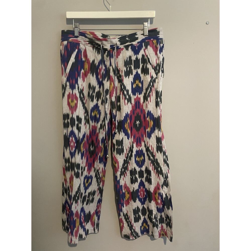 Georgie‎ Ikat BOHO Wide Leg Pants Size 4